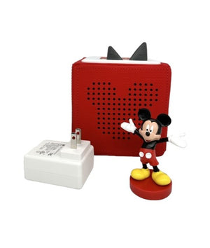 Toniebox Audio Player Starter Set with Mickey Mouse - Red